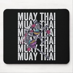 Mousepad Kickboxing de Muay Thai, Esqueletos de Muay Thai,