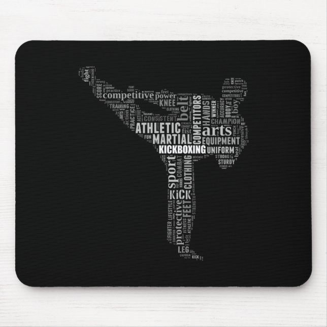Mousepad Kickboxing Instructor  (Frente)