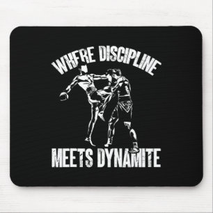 Mousepad Kickboxing Onde a Disciplina Encontra o Kickbox Di