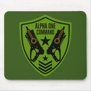 Mousepad Kids Toy Dart Gun Batalha