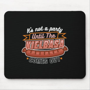 Mousepad Kielbasa Polônia Meat Sausation Comida Lover Homen