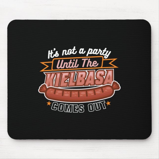Mousepad Kielbasa Polônia Meat Sausation Comida Lover Homen (Frente)