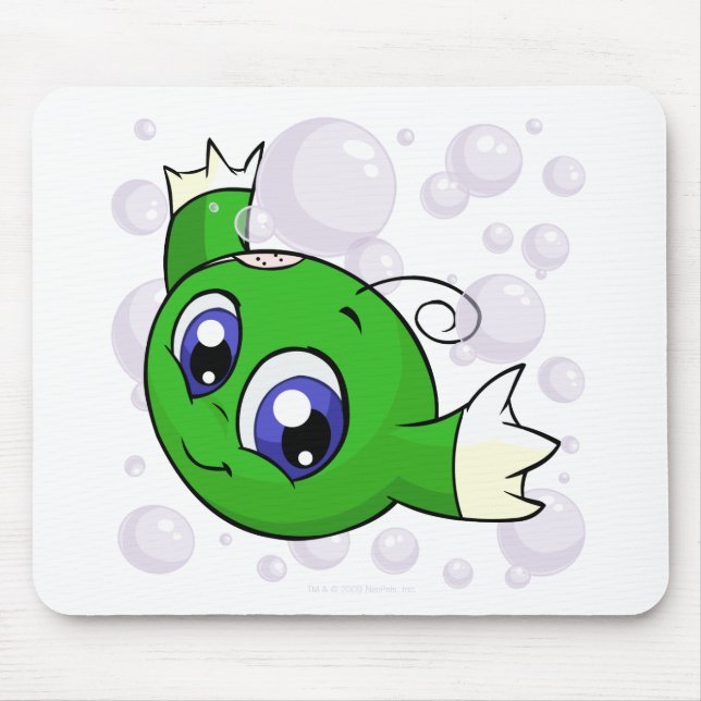 Mousepad Kiko verde que swishing através do lago Kiko (Frente)