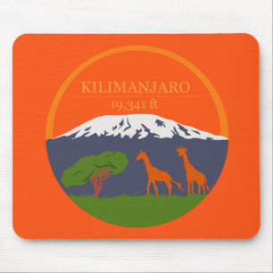 Mousepad Kilimanjaro Altitude