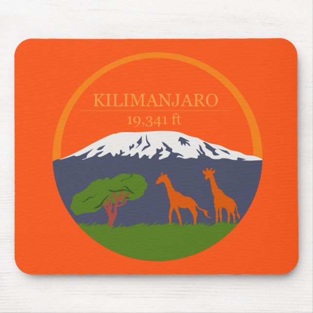 Mousepad Kilimanjaro Altitude (Frente)