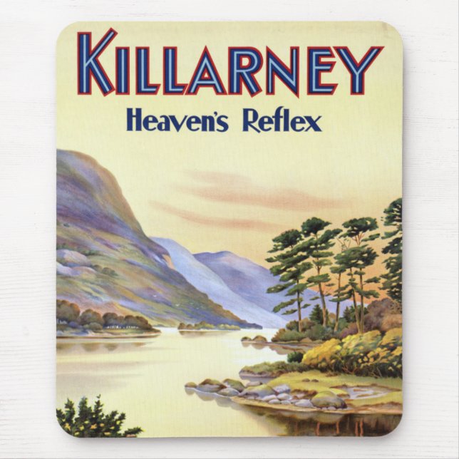 Mousepad Killarney, o reflexo do céu (Frente)