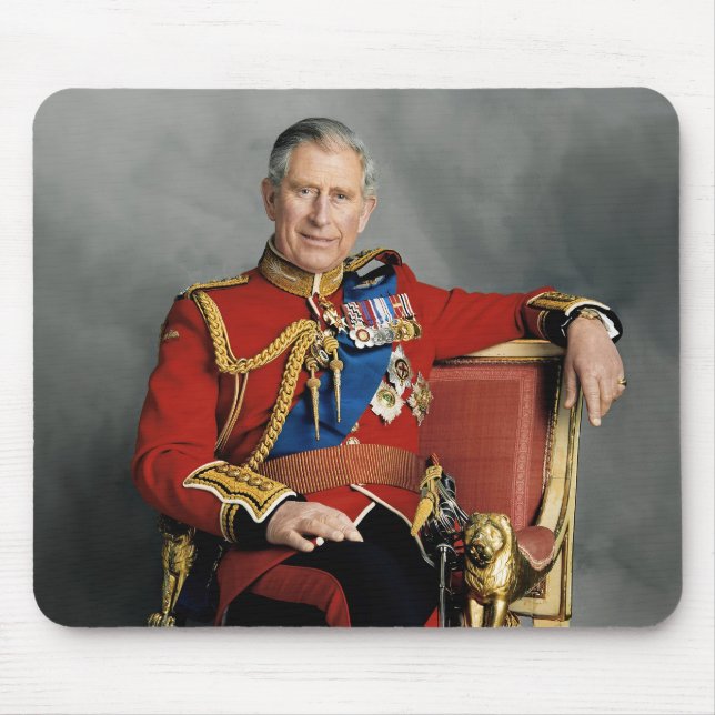 Mousepad King Charles III (Frente)