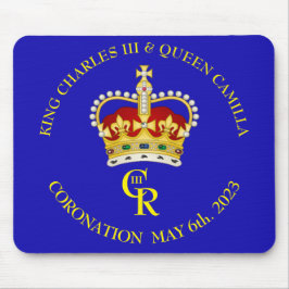 Mousepad King Charles III e Queen Camilla