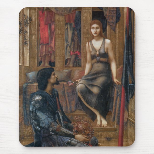 Mousepad King Cophetua e Beggar Maid (por Burne-Jones) (Frente)