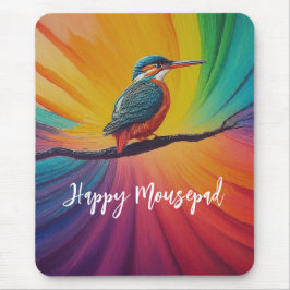 Mousepad Kingfisher Happy