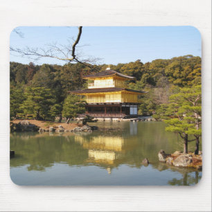 Mousepad Kinkaku-ji 金 閣 寺 Templo do Pavilhão do Ouro
