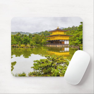 Mousepad Kinkaku-ji Ou Pavilhão E Pond Do Ouro, Quioto