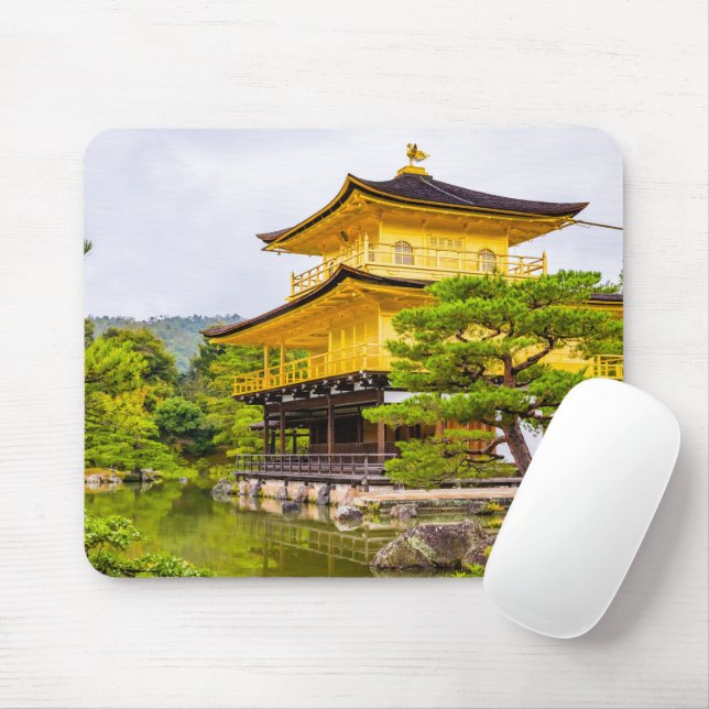 Mousepad Kinkaku-ji, pavilhão de ouros, Quioto (Com mouse)