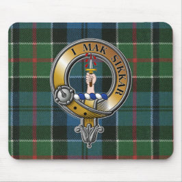 Mousepad Kirkpatrick Tartan & Crachá