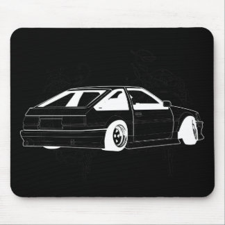 Mousepad KIS preto Levin AE86
