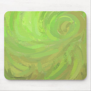 Mousepad Kiwi Bash Green Swirl