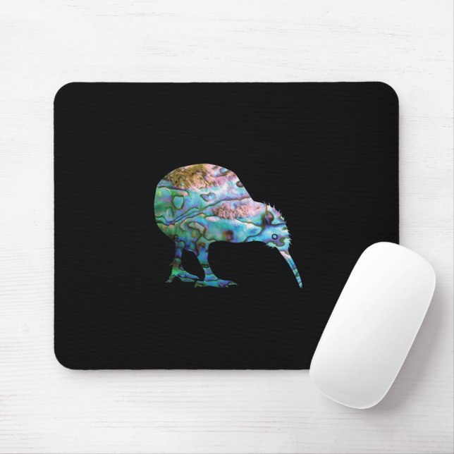 MOUSEPAD KIWI NEOZELANDÊS PAUA (Com mouse)