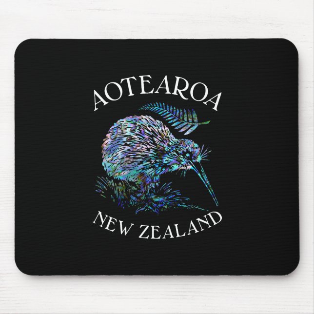 MOUSEPAD KIWI NEW ZEALAND PAUA BOLSA DE LAPTOP (Frente)