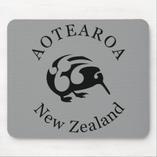 Mousepad KIWI Preto com Koru