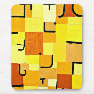 Mousepad Klee - Caracteres em amarelo