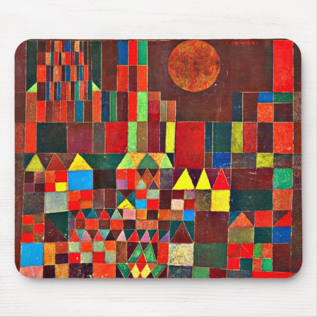 Mousepad Klee - Castelo e Sol (Frente)