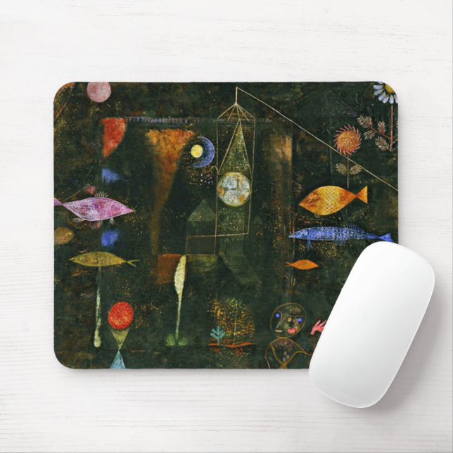 Mousepad Klee - Magia dos Peixes (Com mouse)