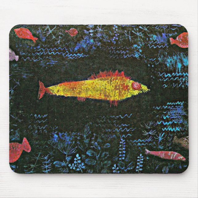 Mousepad Klee - Os Peixes Goldfish (Frente)