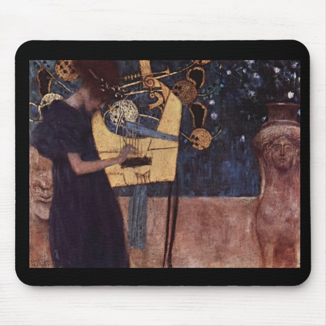 Mousepad Klimt Gustav Música (Frente)