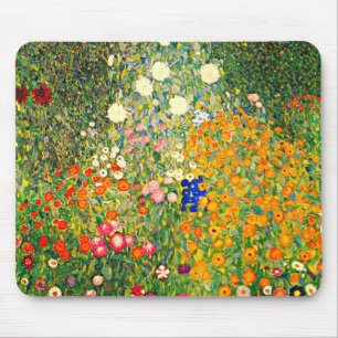 Mousepad Klimt: Jardim Flor