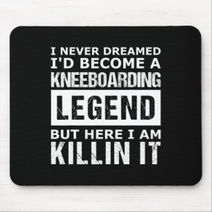 Mousepad Kneeboarding Masculino Engraçado para Homens