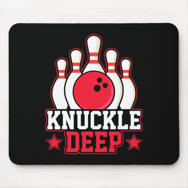 Mousepad Knuckle Deep I Boliche (Frente)
