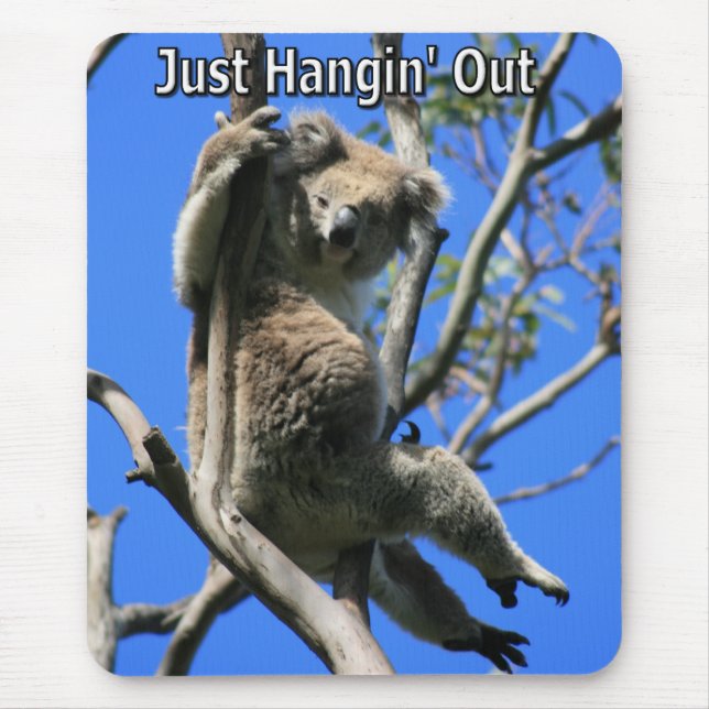 Mousepad Koala Saindo na Austrália (Frente)