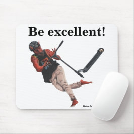 Mousepad Kobold Kick Patinete Truques Fantasia Art Mouse Pa