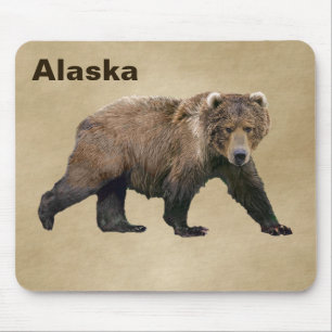 Mousepad Kodiak Bear