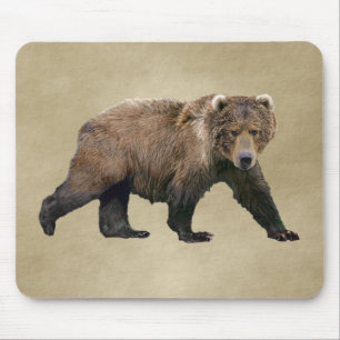 Mousepad Kodiak Bear