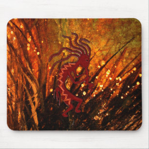 Mousepad Kokopelli com vaga-lume