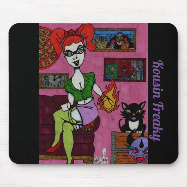 Mousepad Kousin Freaky Noel  (Frente)