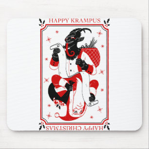 Mousepad krampus de natal feliz