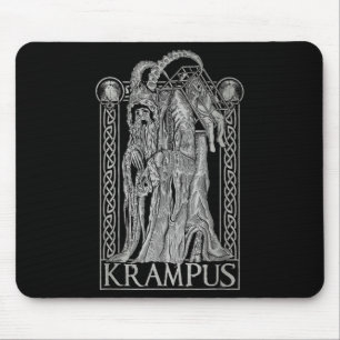 Mousepad Krampus - Ss Von Krampus Natal Gótico Escuro