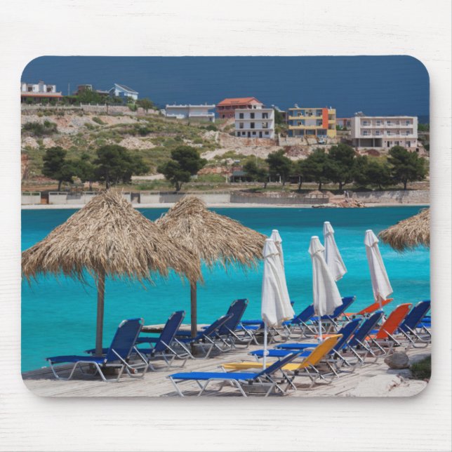 Mousepad Ksamil, beachfront da cidade (Frente)