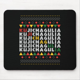 Mousepad Kujichagulia Kwanzaa - Self-Determi Afro-Americano
