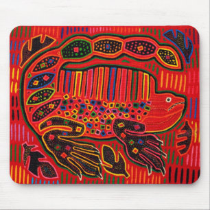 Mousepad Kuna Índio Iguana Mola