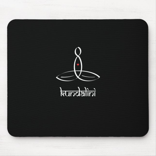 Mousepad Kundalini - Estilo Sânscrito Branco (Frente)