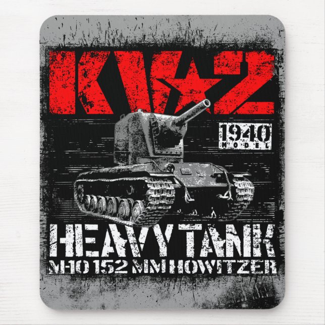 Mousepad KV-2 Tanque pesado soviético (Frente)