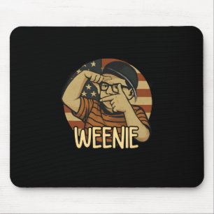 Mousepad L7 Weenie Basquete Engraçado EUA
