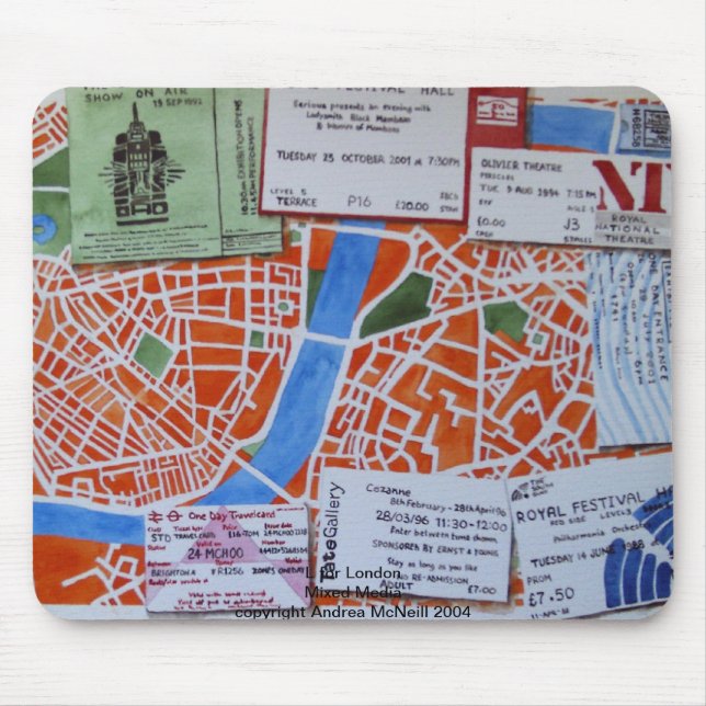 Mousepad L para Londres (Frente)