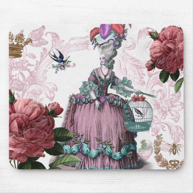 Mousepad la cage aux oiseaux (gaiola de pássaros) (Frente)