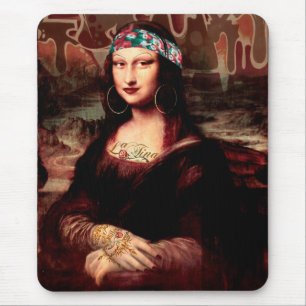 Mousepad La Chola Mona Lisa Mexicana