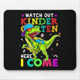 Mousepad Lá Fora O Jardim De Infância, Eu Venho Dinossauros