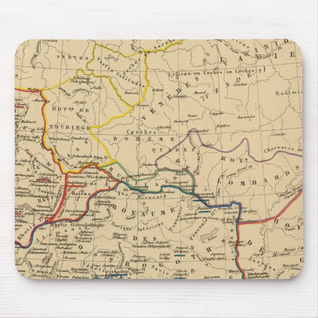 Mousepad La Germanie a la fin du 5e siecle (Frente)